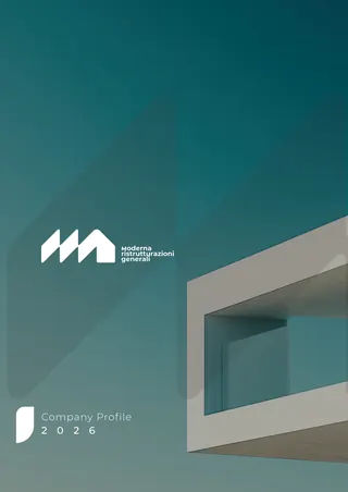 Copertina del Company Profile Moderna 2026